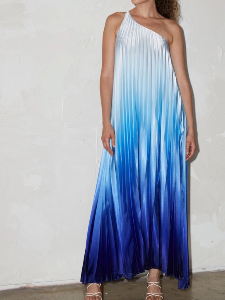 Wolf & Badger Delphi Collective Erica One Shoulder Dress - Nwt - Medium — image 2 of 4
